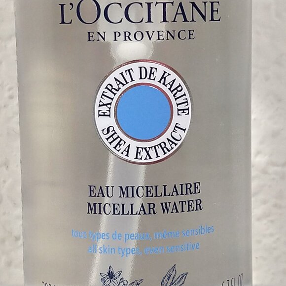 L'occitane Shea Extract Micellar Water 200 ML NEW - Picture 3 of 5